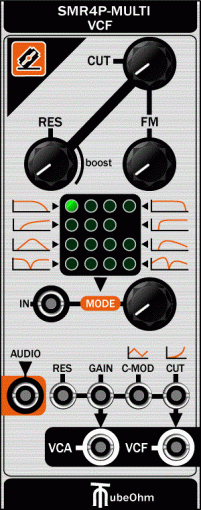 TubeOhm SMR4P-MULTI VCF DIY Kit